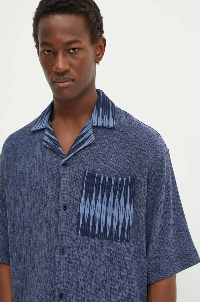 camicia ALFRED Blu miniatura 4