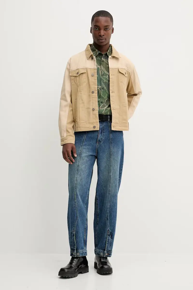 camicia BANGKOK uomo colore verde 25WMCW29 miniatura 2