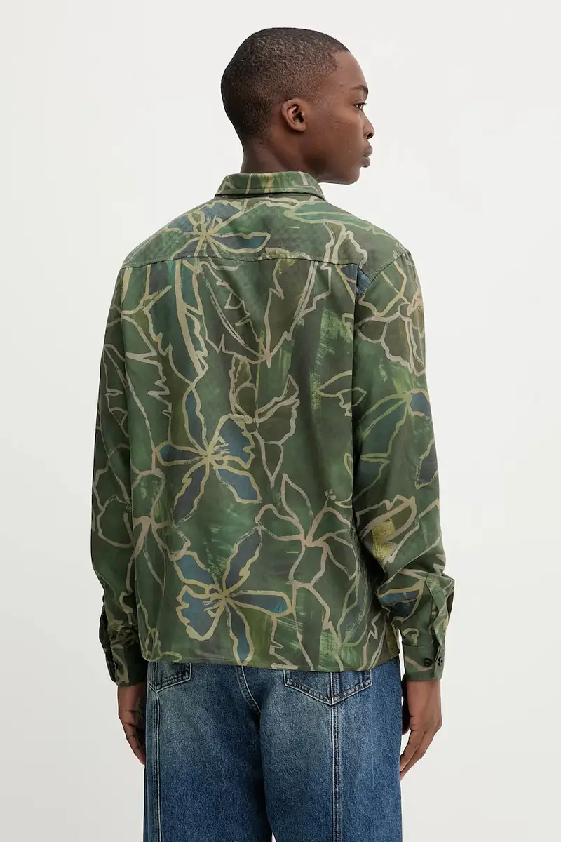 camicia BANGKOK uomo colore verde 25WMCW29 miniatura 3