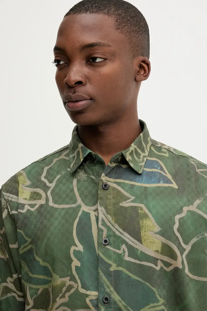 camicia BANGKOK uomo colore verde 25WMCW29 miniatura 4