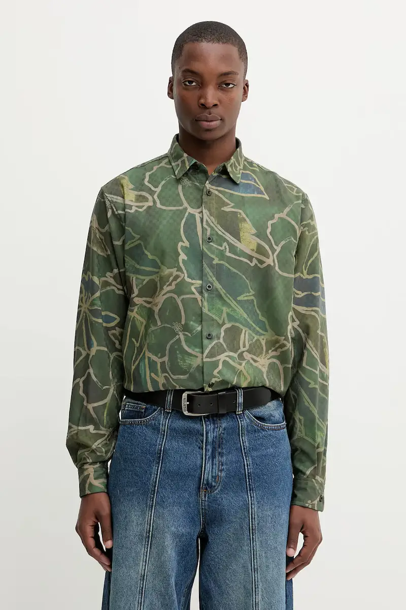 camicia BANGKOK uomo colore verde 25WMCW29