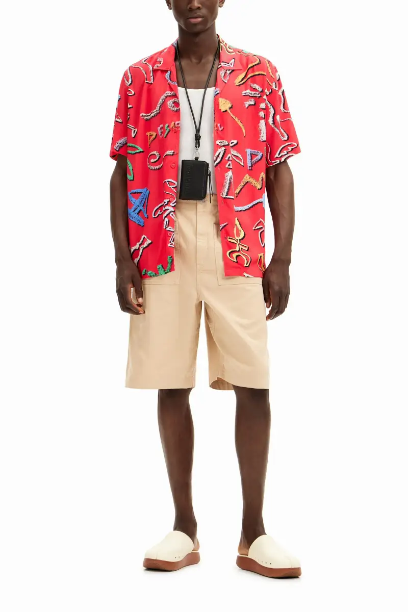 Camicia con motivi artistici RED miniatura 2