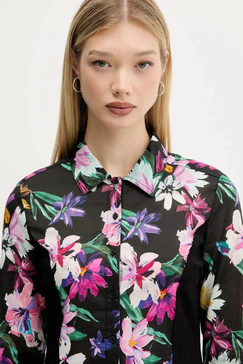 camicia COSTADILLO donna colore nero 25WWCW15 miniatura 4