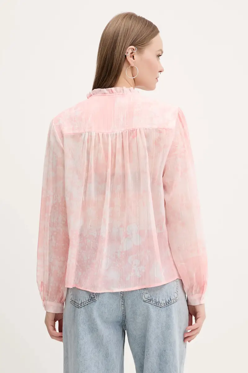 camicia ENIO donna colore rosa 25SWBW05 miniatura 3