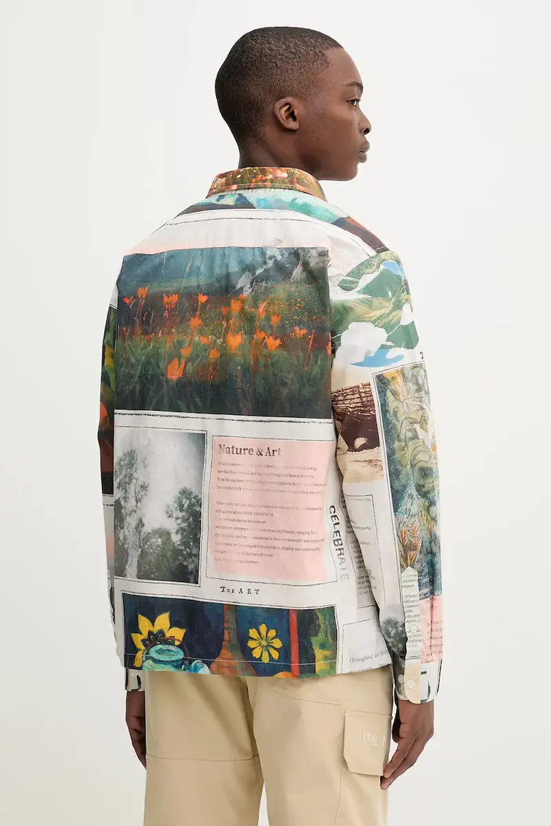 camicia in cotone PACO uomo colore beige 25WMCW20 miniatura 3