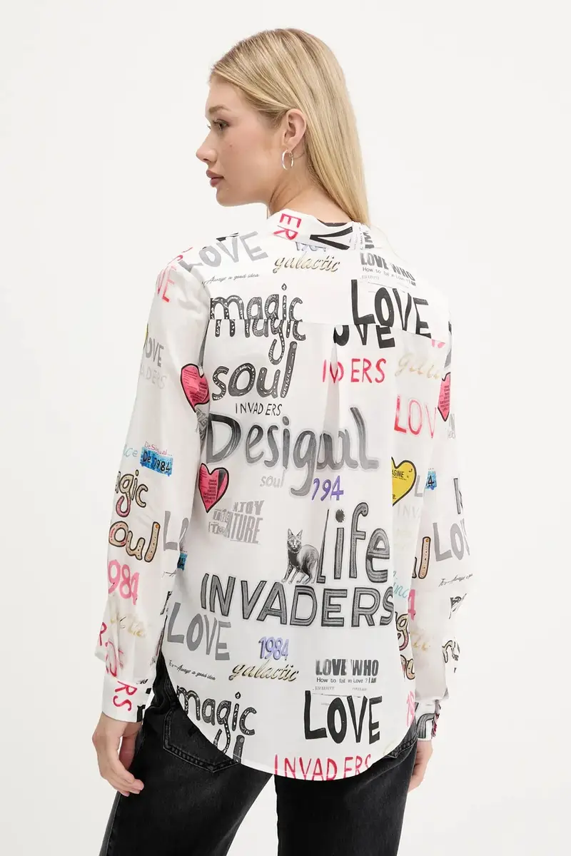 camicia in cotone SOUL donna colore grigio 25WWCW10 miniatura 3