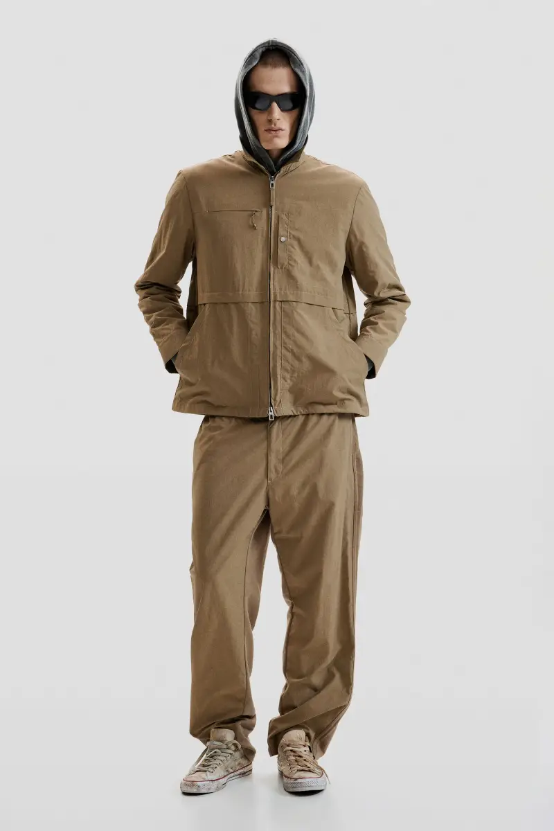 Camicia in tessuto tecnico GREEN miniatura 2