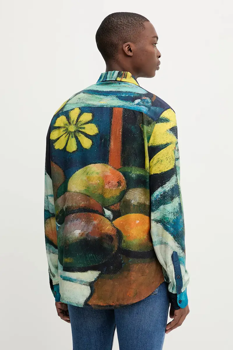 camicia JULIO uomo colore blu navy 25WMCW17 miniatura 3