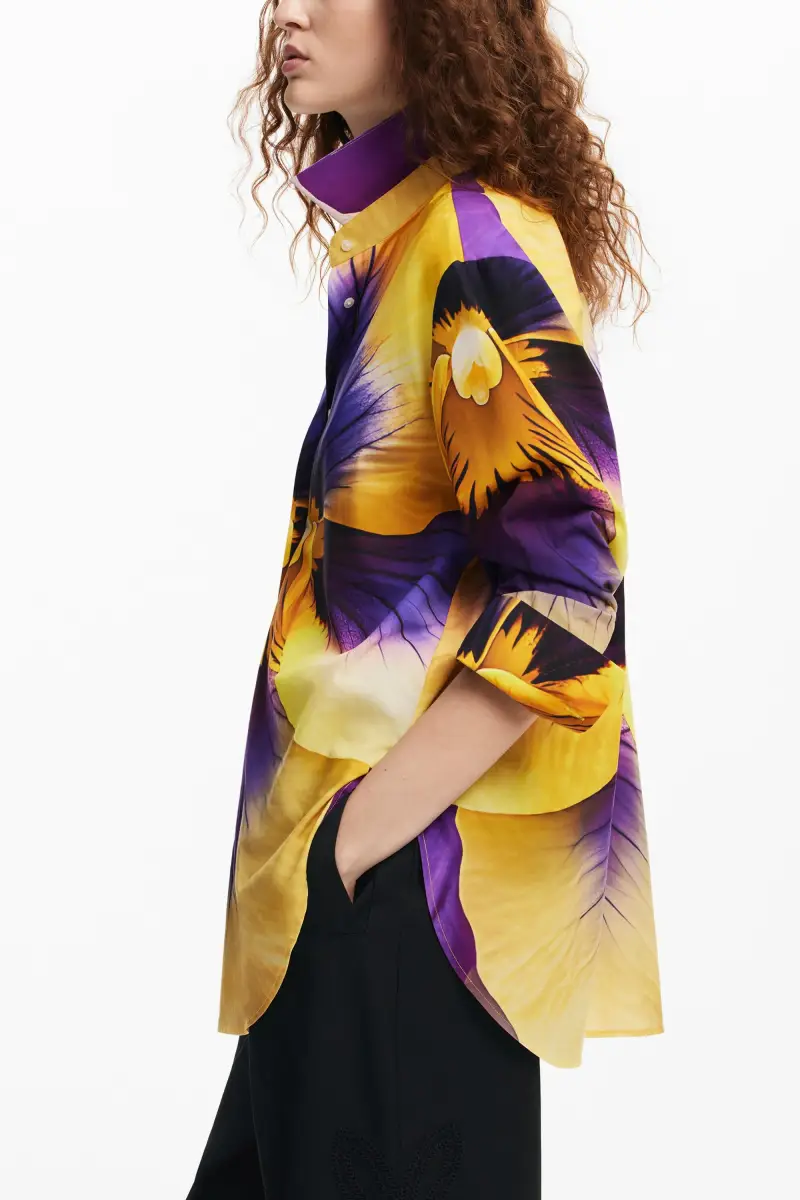 Camicia lilium Christian Lacroix MATERIAL FINISHES miniatura 2