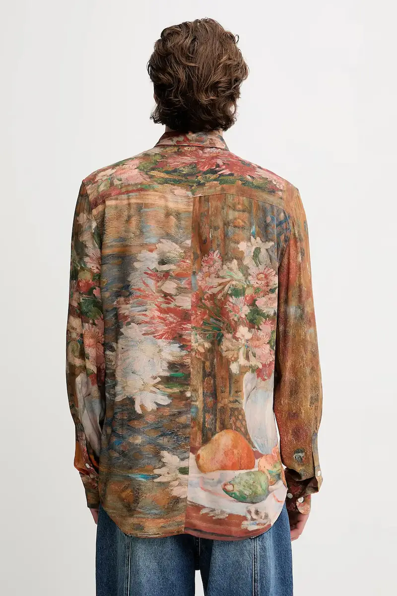 camicia MILO uomo colore marrone 25WMCW18 miniatura 3