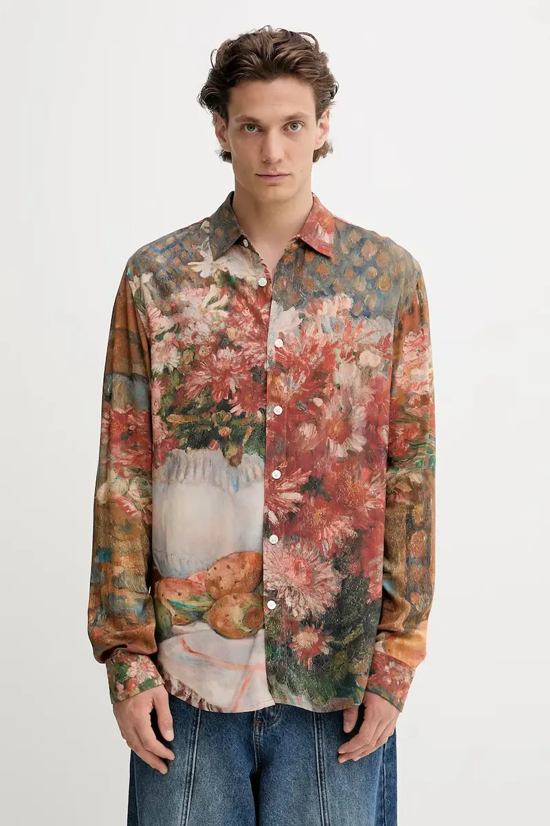 camicia MILO uomo colore marrone 25WMCW18