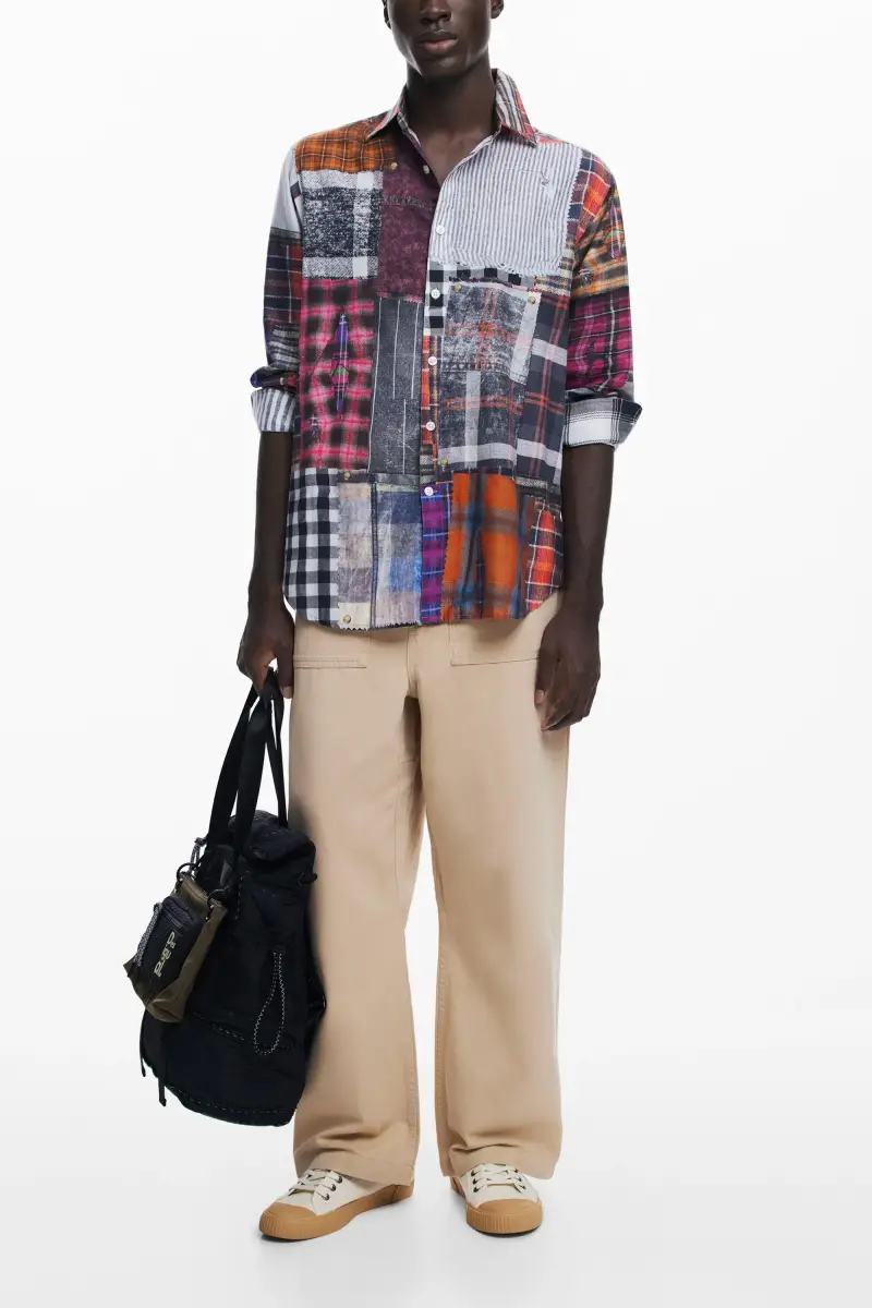 Camicia rattoppata RED miniatura 2