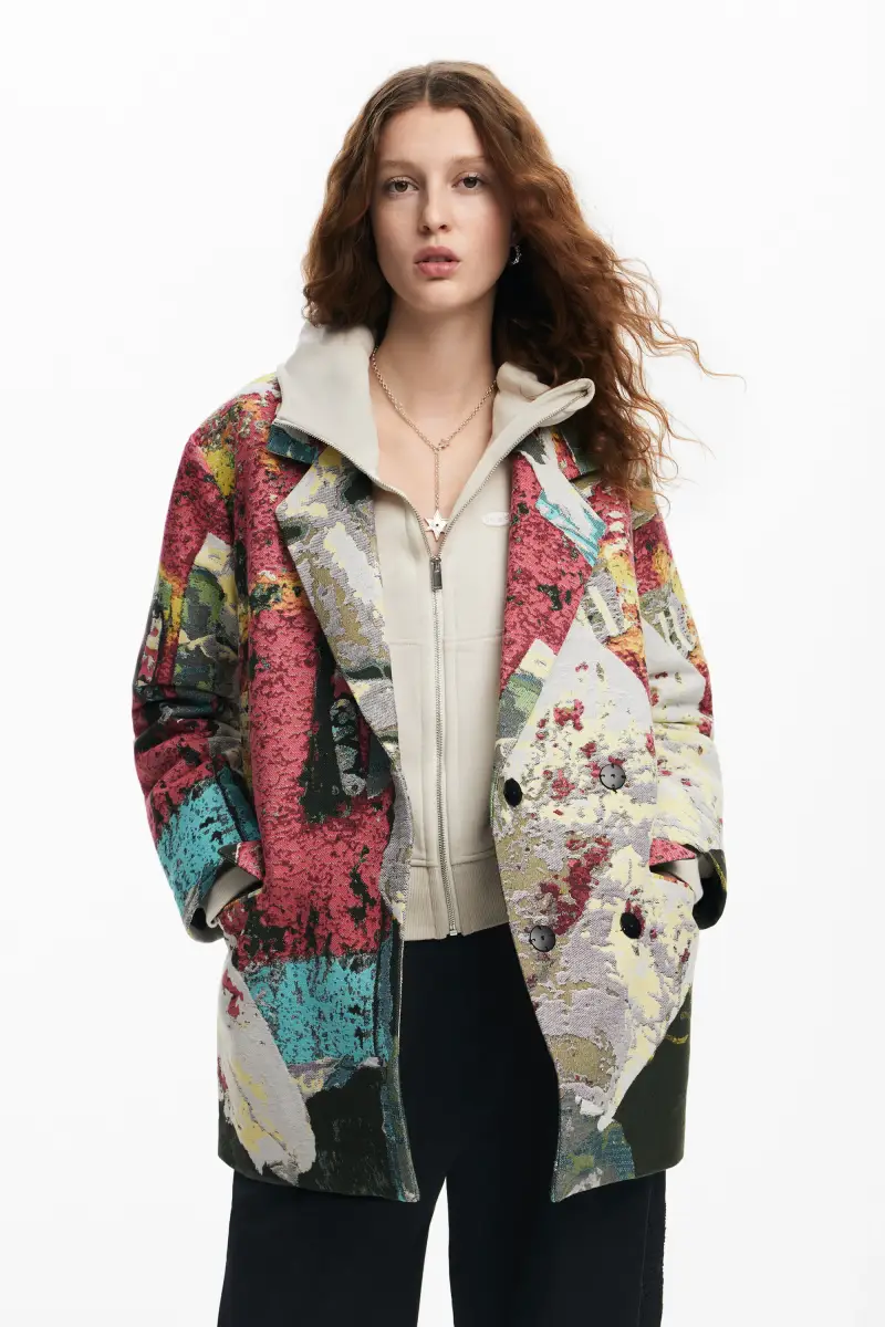 Cappotto lungo arty M. Christian Lacroix MATERIAL FINISHES