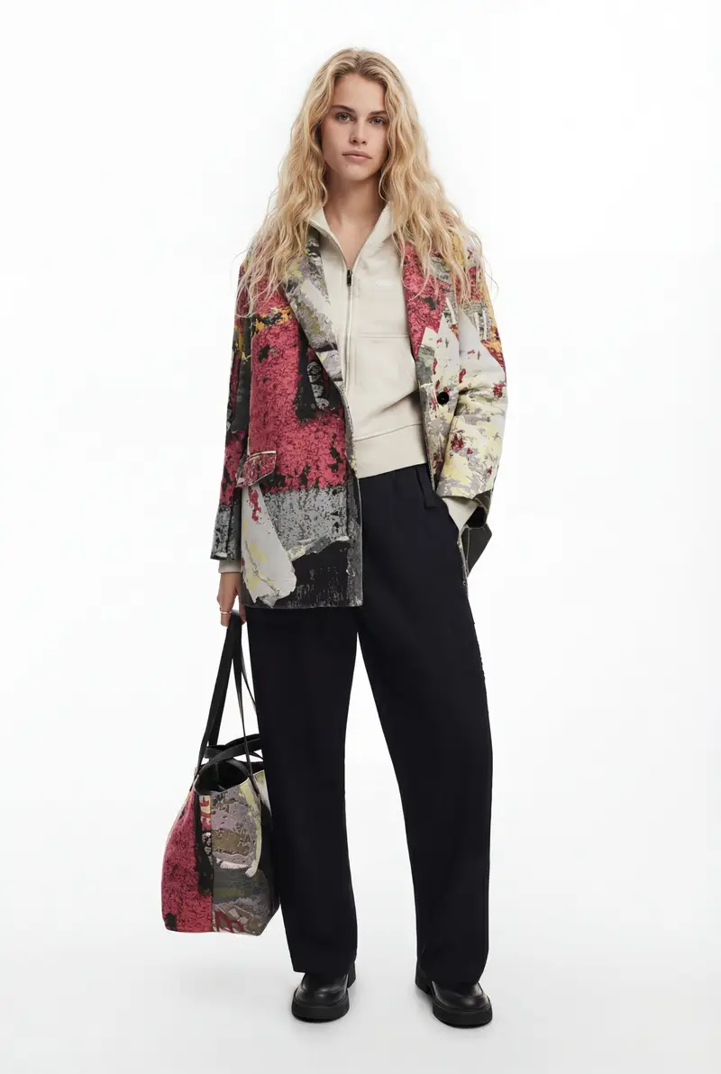 Cappotto lungo arty M Christian Lacroix MATERIAL FINISHES