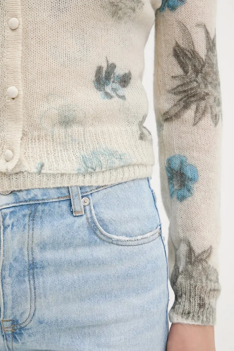 Desigual Cardigan Donna Beige 3574333 miniatura 5