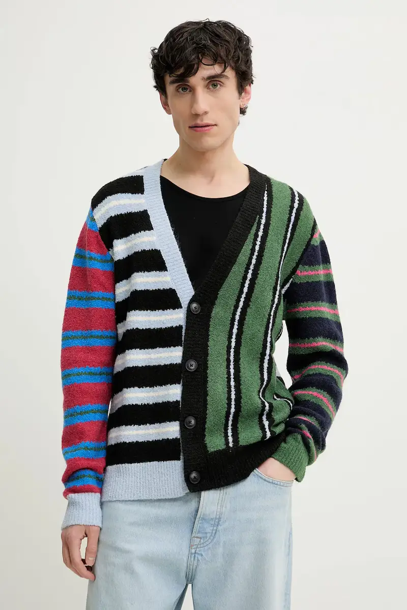 Desigual Cardigan Uomo Nero 3636000