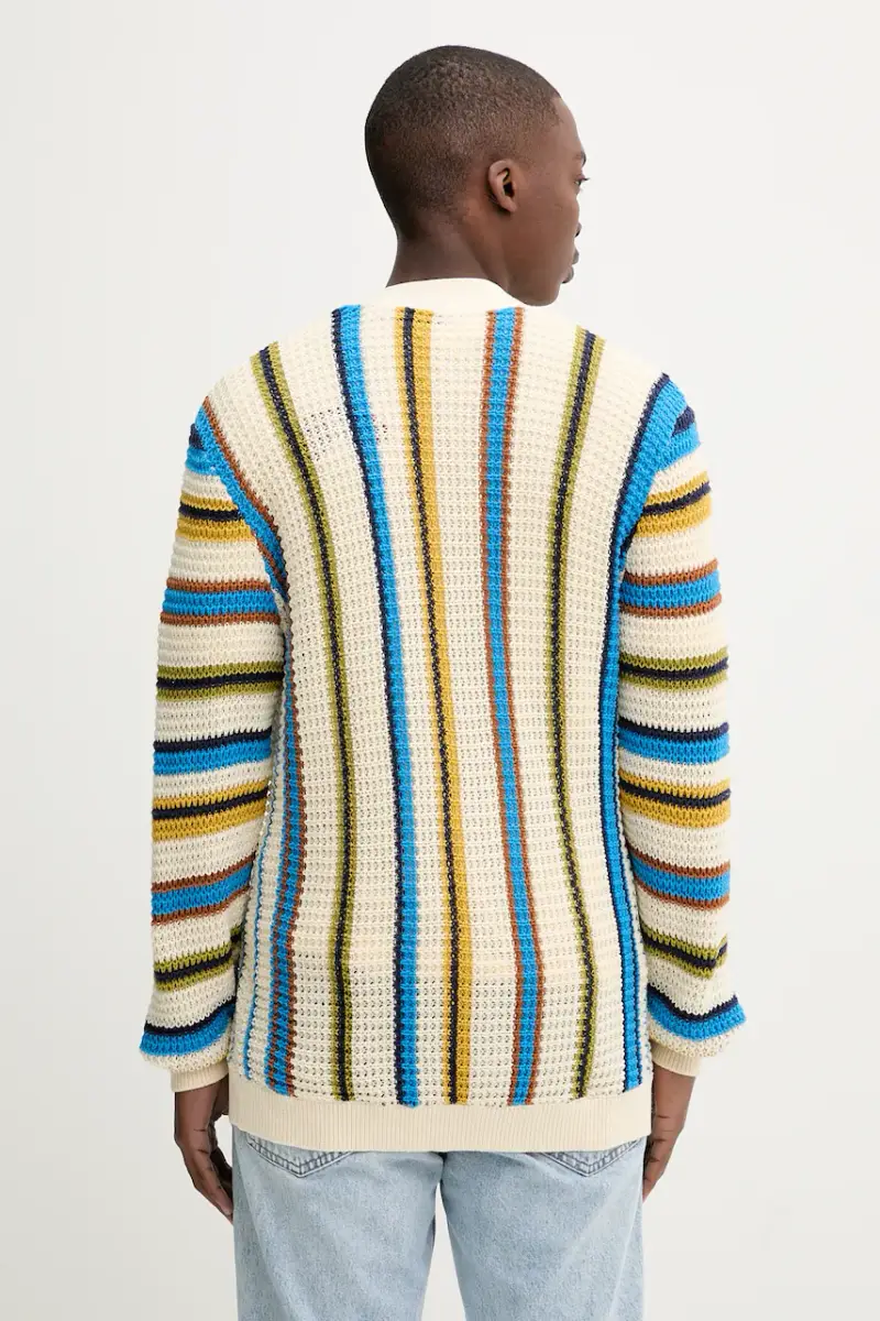 Desigual Cardigan Uomo Beige 3764912 miniatura 3