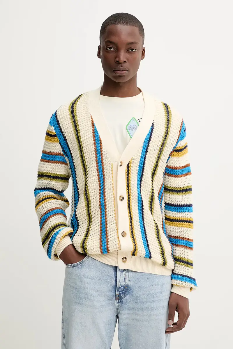 Desigual Cardigan Uomo Beige 3764912