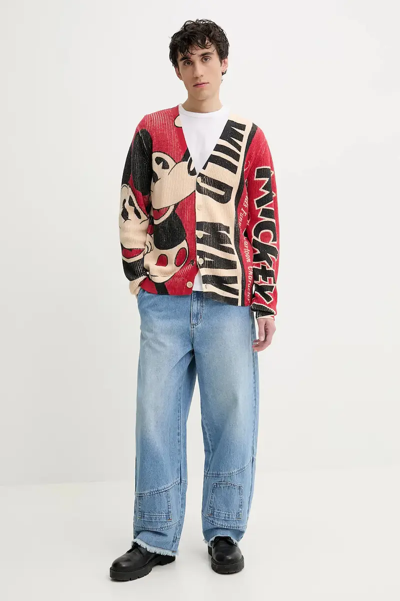 Desigual Cardigan Uomo Beige 3569855 miniatura 2