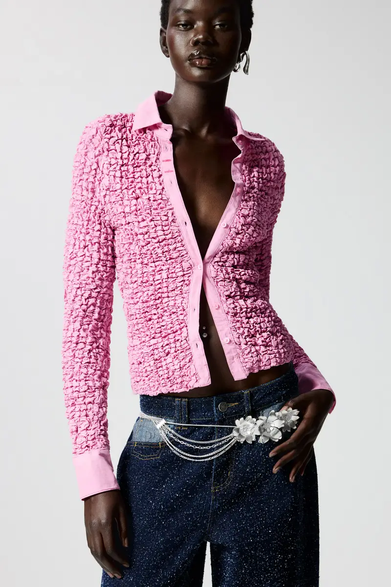 Cintura fiori zalio BLACK miniatura 2