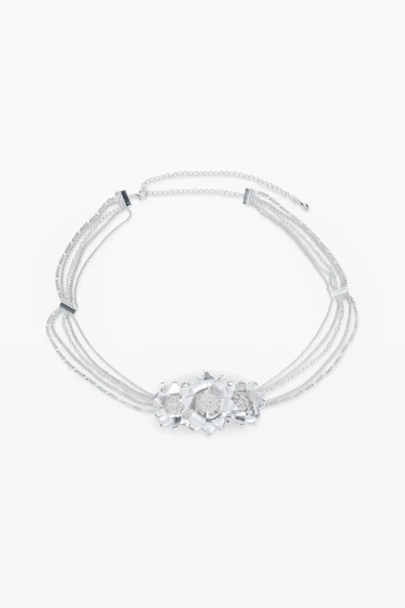 Cintura fiori zalio BLACK