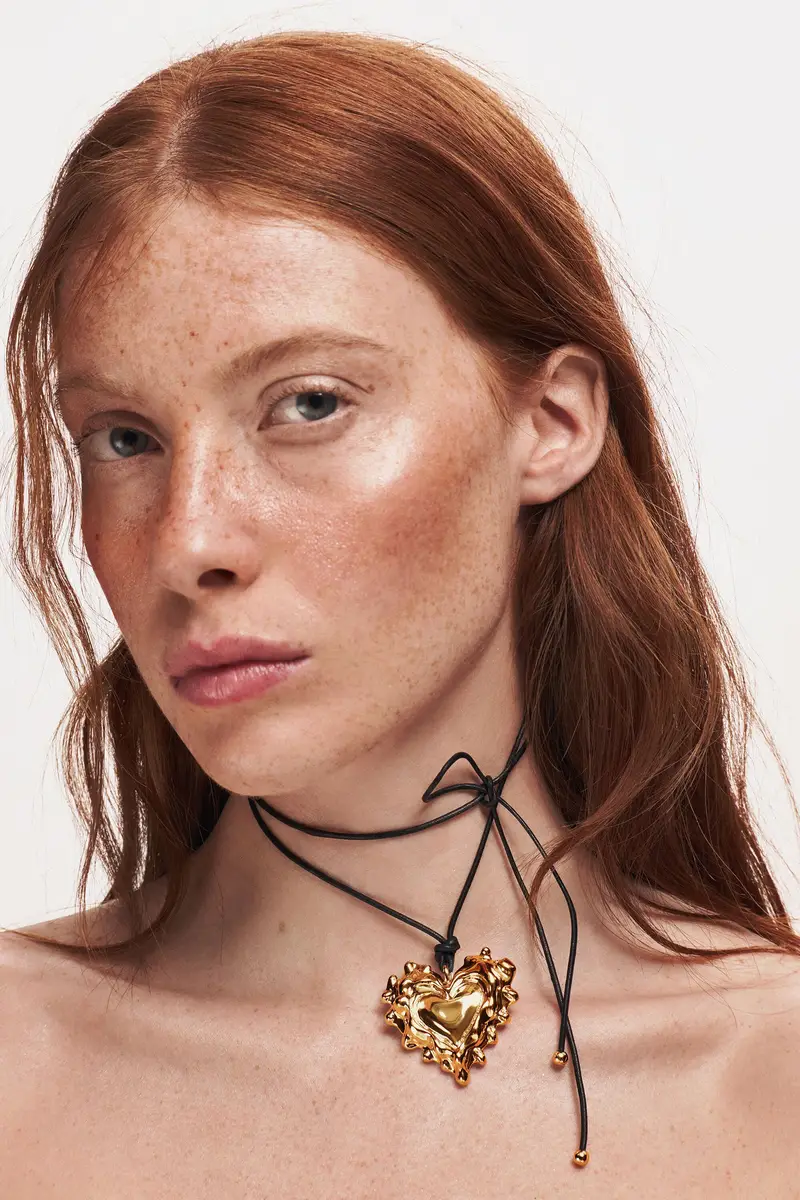 ciondolo cuore zalio MATERIAL FINISHES miniatura 2