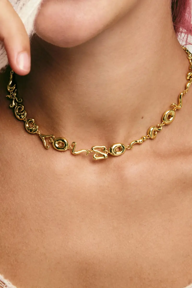 CIONDOLO LETTERE ZALIO MATERIAL FINISHES miniatura 2