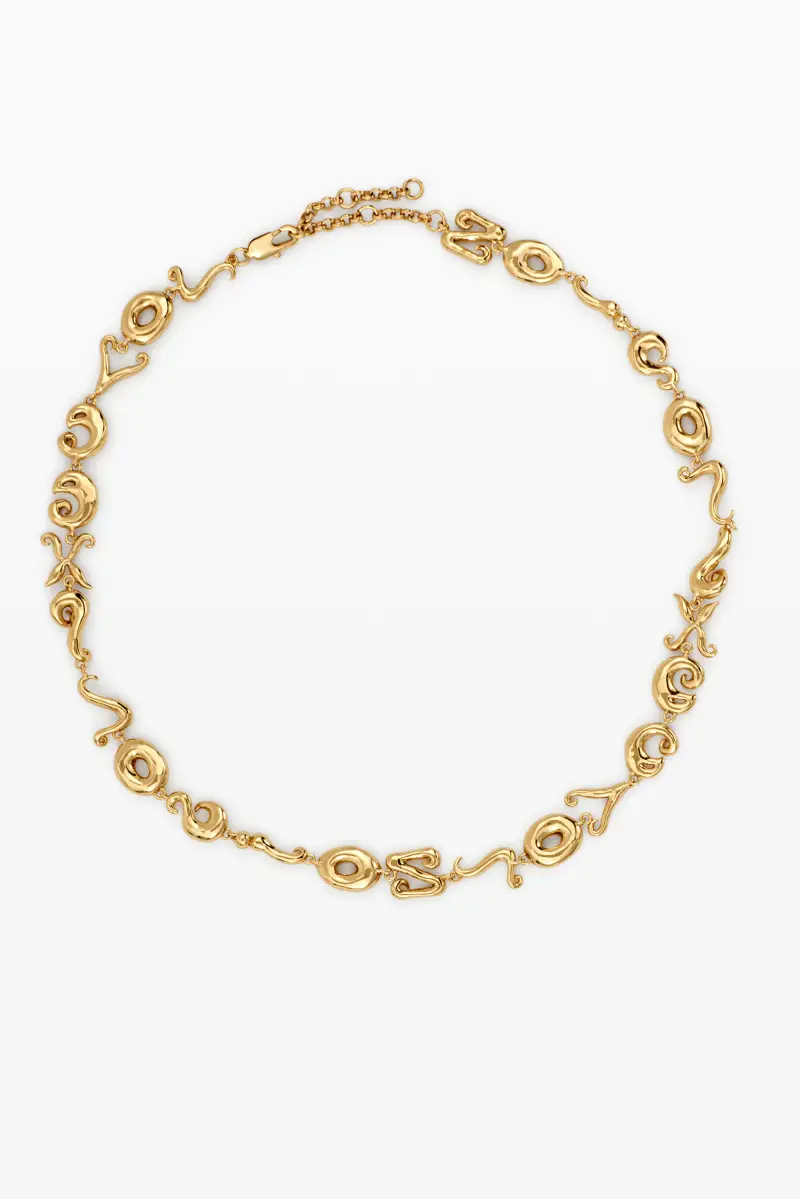 CIONDOLO LETTERE ZALIO MATERIAL FINISHES