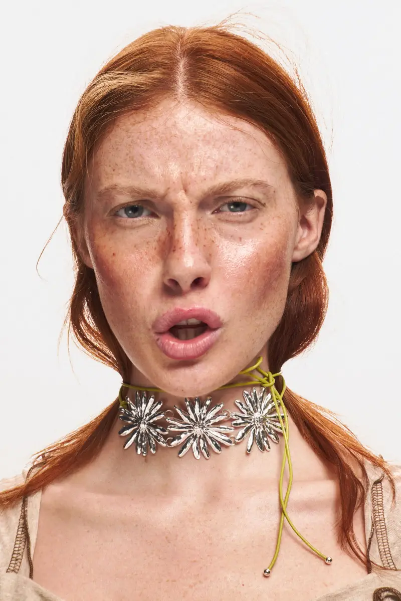 ciondolo margherite zalio BLACK miniatura 2