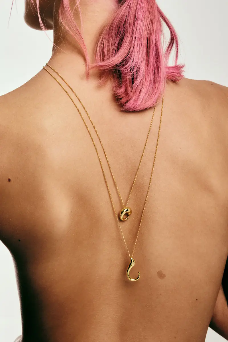 COLLANA CATENA ZALIO MATERIAL FINISHES miniatura 2