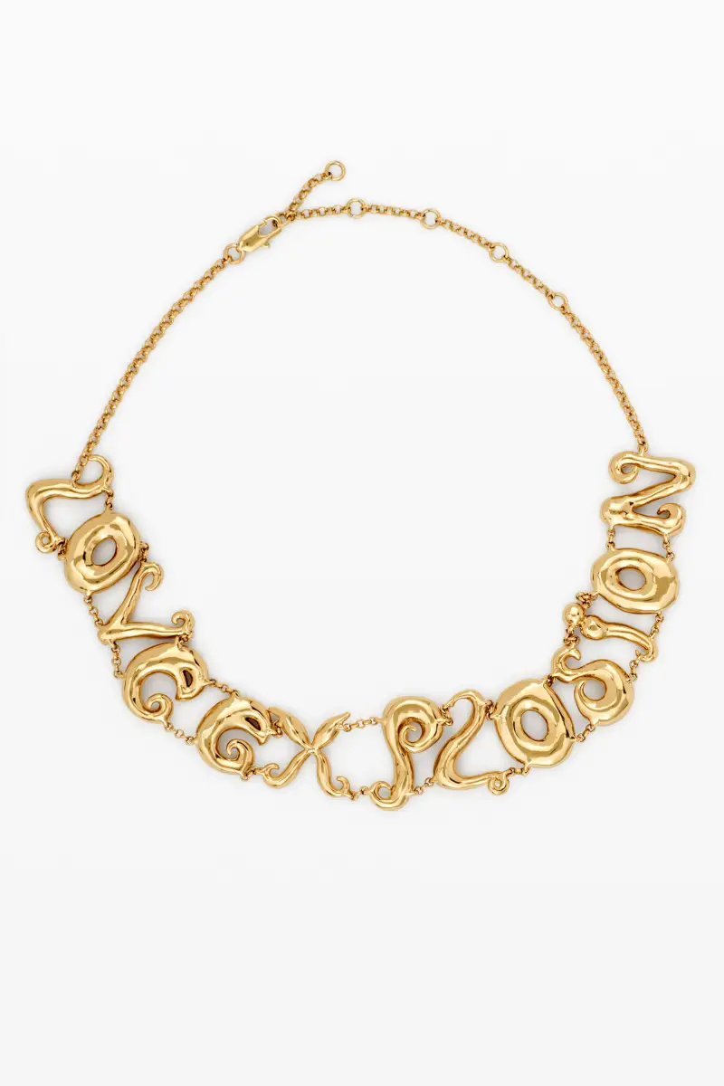 COLLANA LOVE EXPLOSION MATERIAL FINISHES