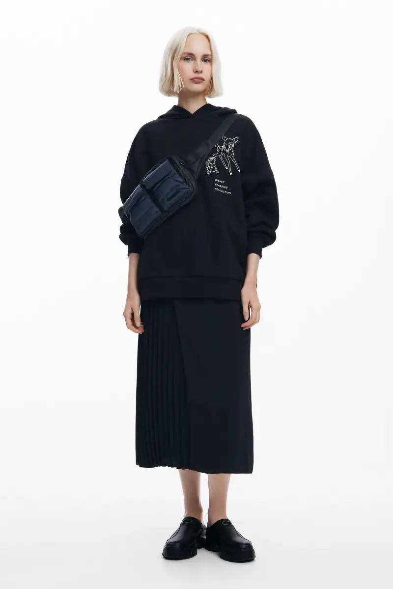 Felpa Bambi BLACK miniatura 2