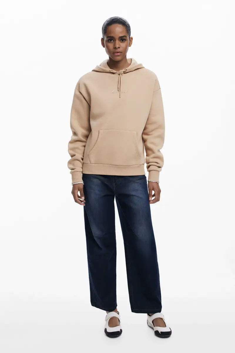 Felpa basic con logo ORANGE miniatura 2