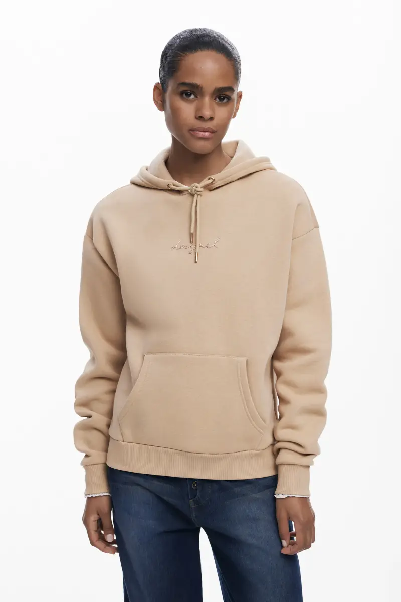 Felpa basic con logo ORANGE