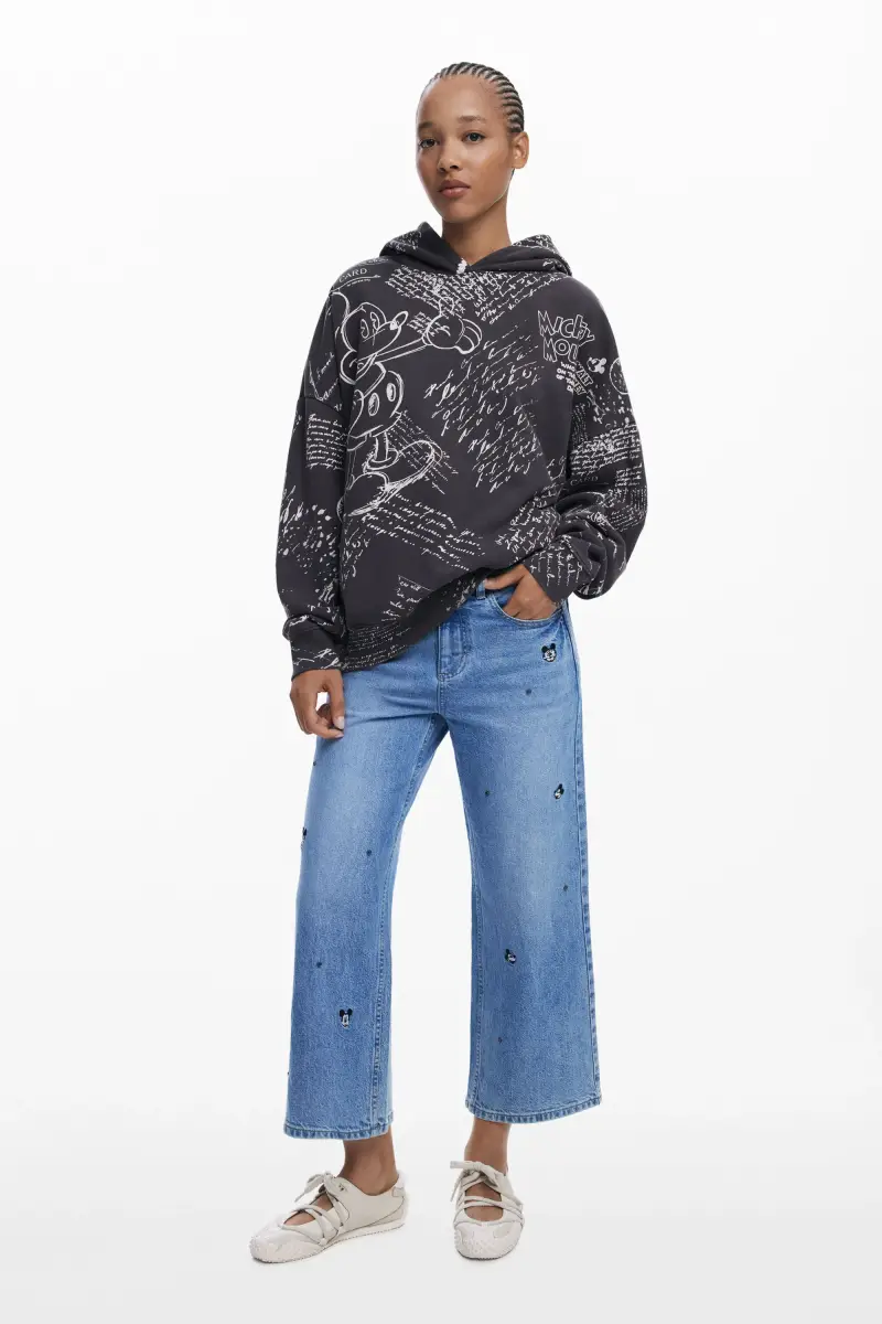 Felpa con lettering Mickeyâ"¢ BLACK miniatura 2