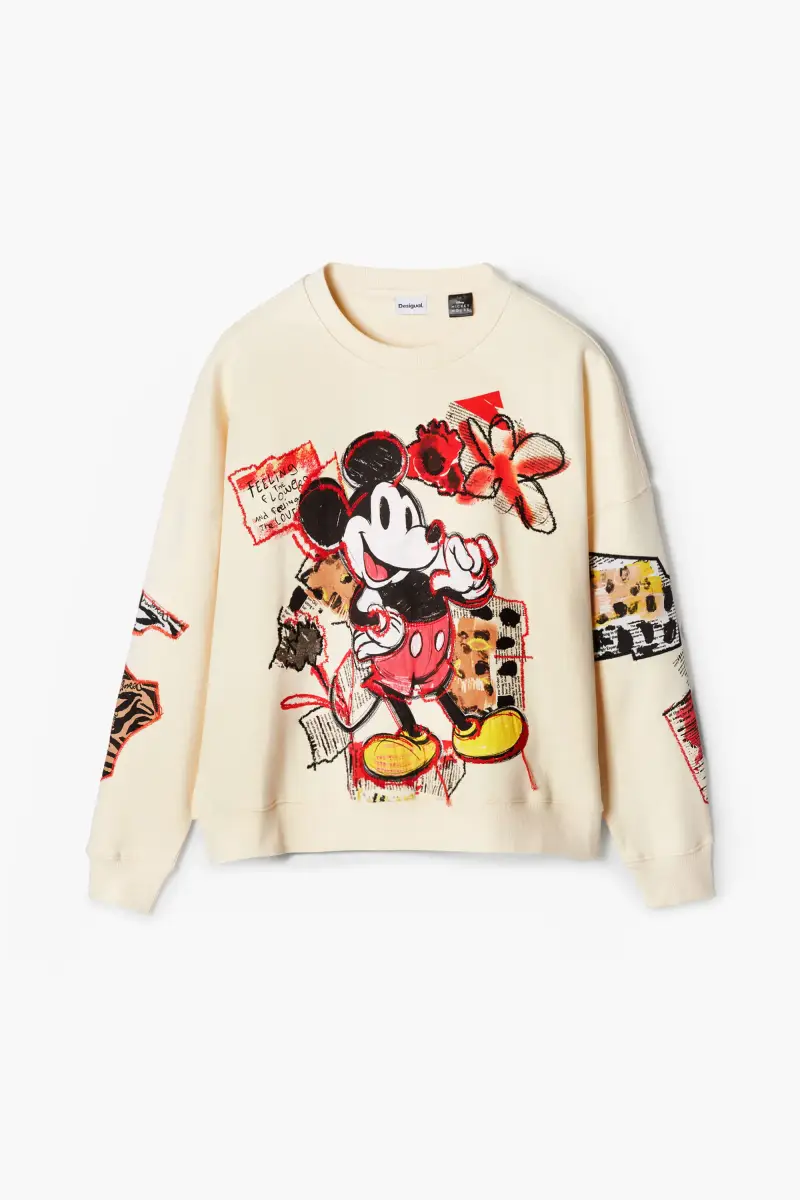 Felpa Mickey Mouse WHITE