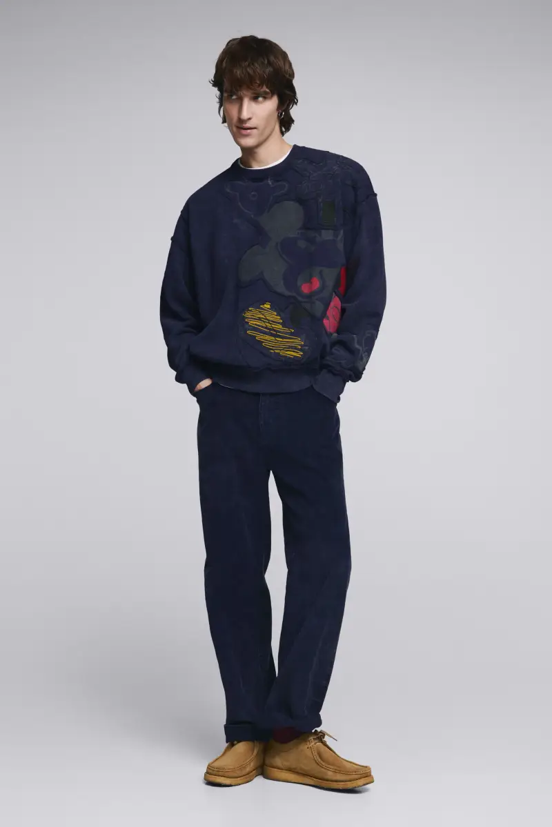 Felpa Mickey Mouseâ"¢ tie-dye BLUE miniatura 2