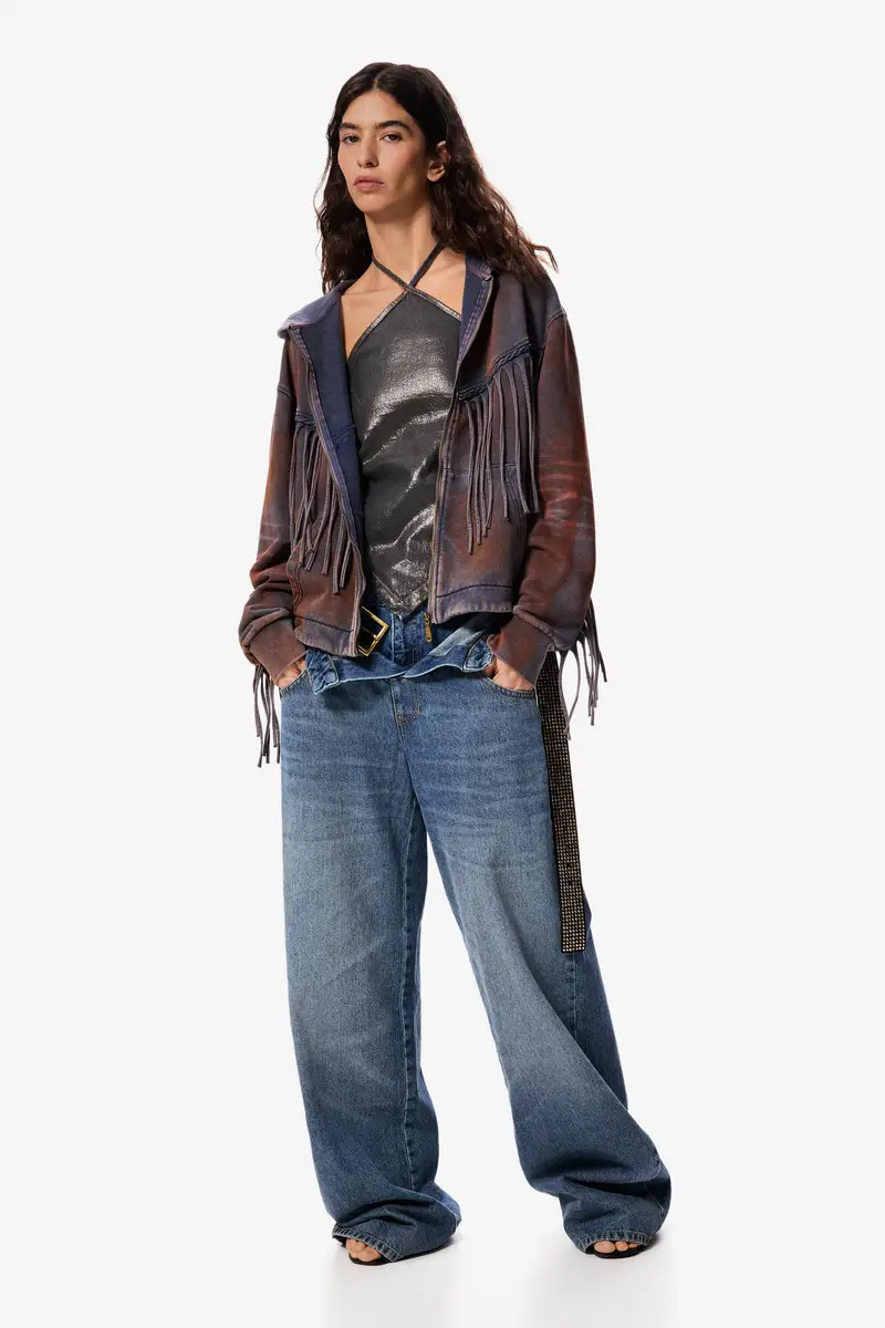 felpa oversize Masha Popova BLUE miniatura 2