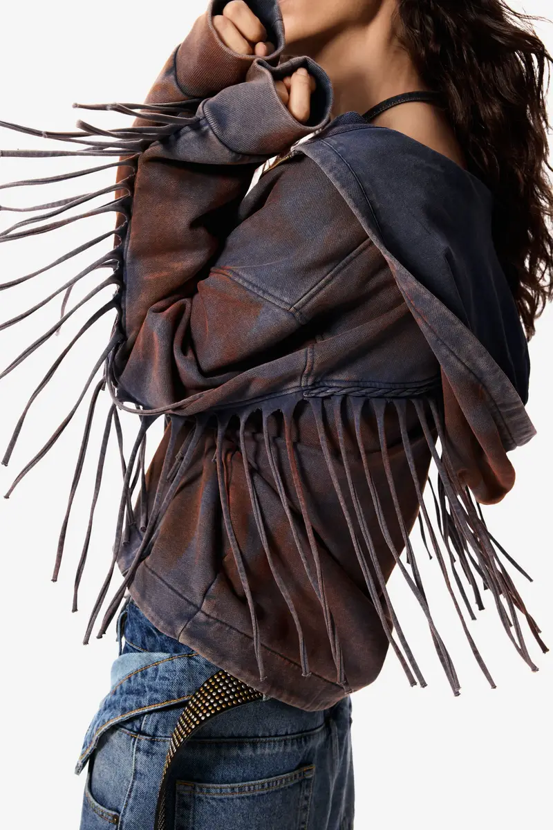 felpa oversize Masha Popova BLUE