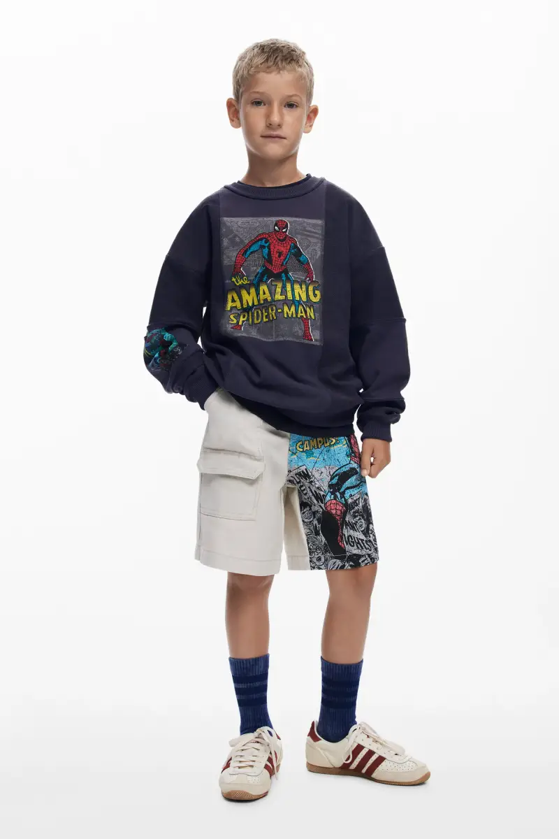 Felpa patch Spidermanâ"¢ BLACK miniatura 2