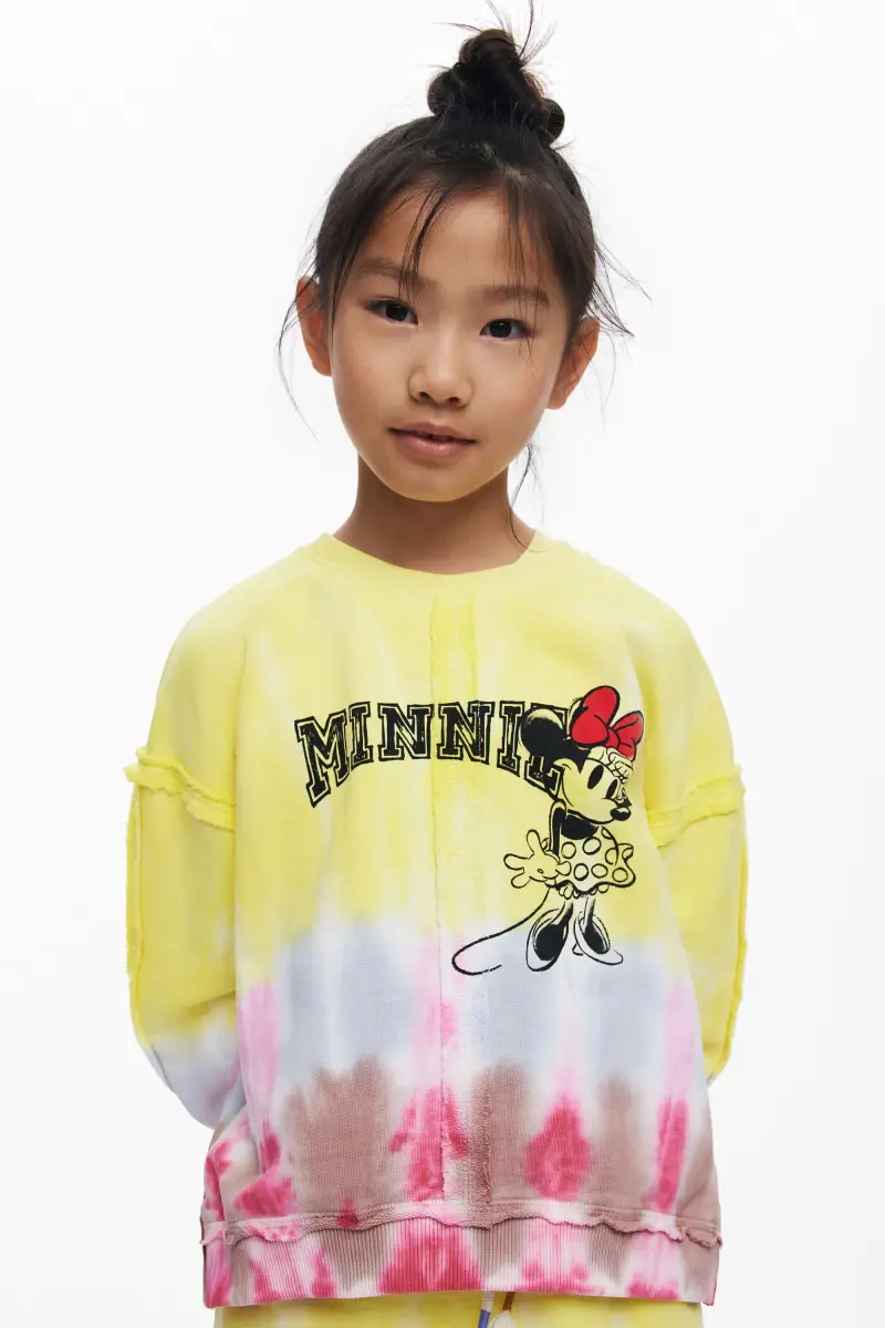 Felpa tie-dye Minnie Mouseâ"¢ MATERIAL FINISHES