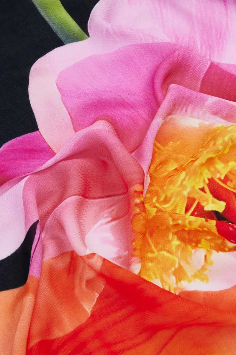 Foulard lirio BLACK miniatura 2