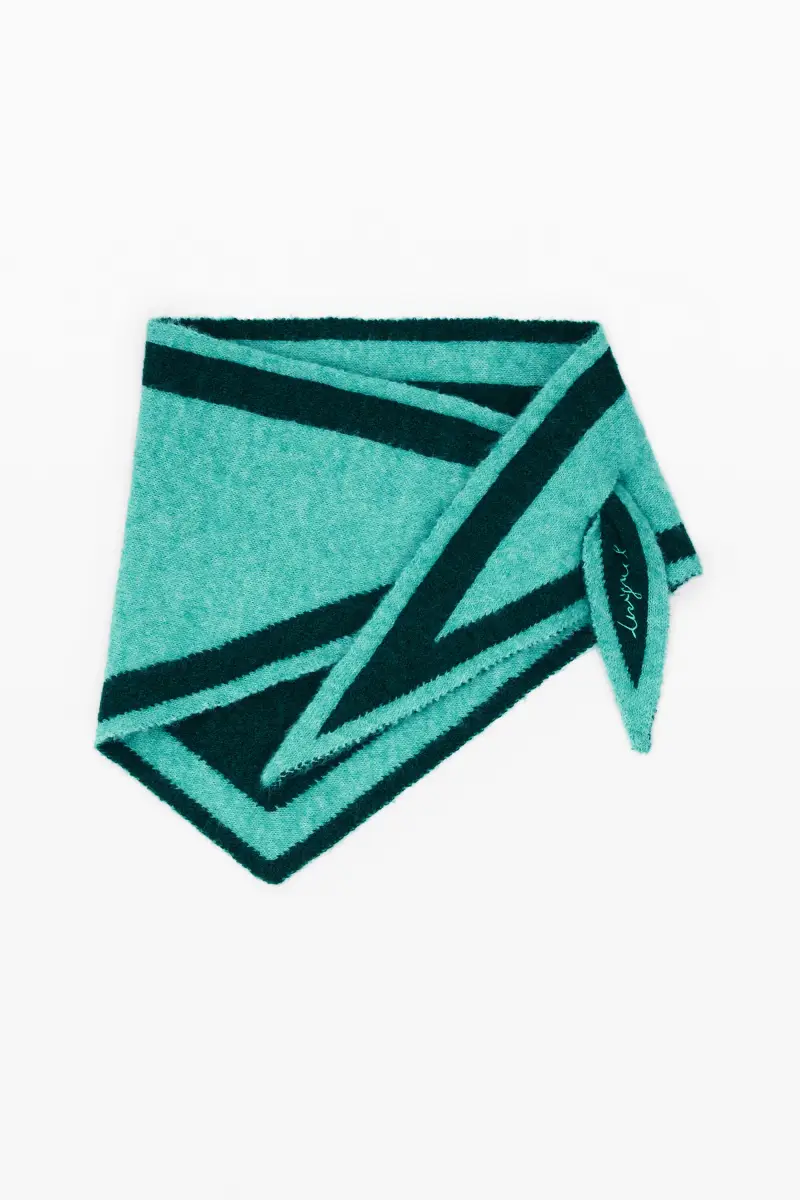 FOULARD TRIANGOLARE GREEN