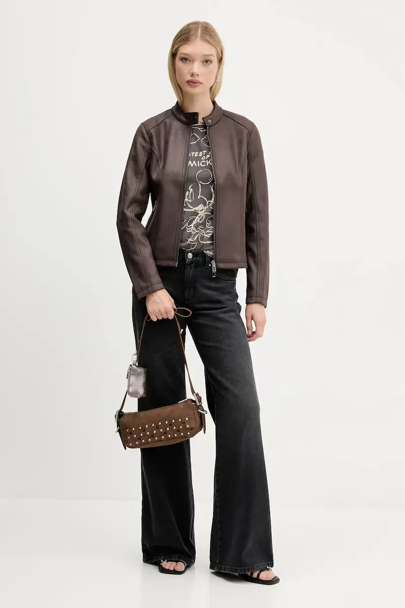 giacca BASIC colore marrone 25WWEW43 miniatura 2