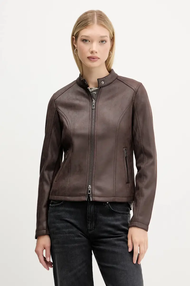 giacca BASIC colore marrone 25WWEW43