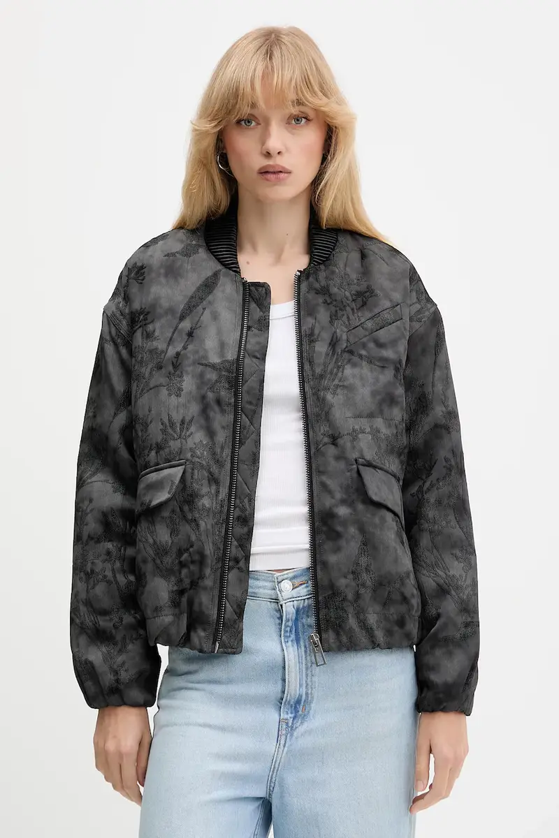 giacca bomber FANTASY colore nero 25WWEW26 miniatura 4