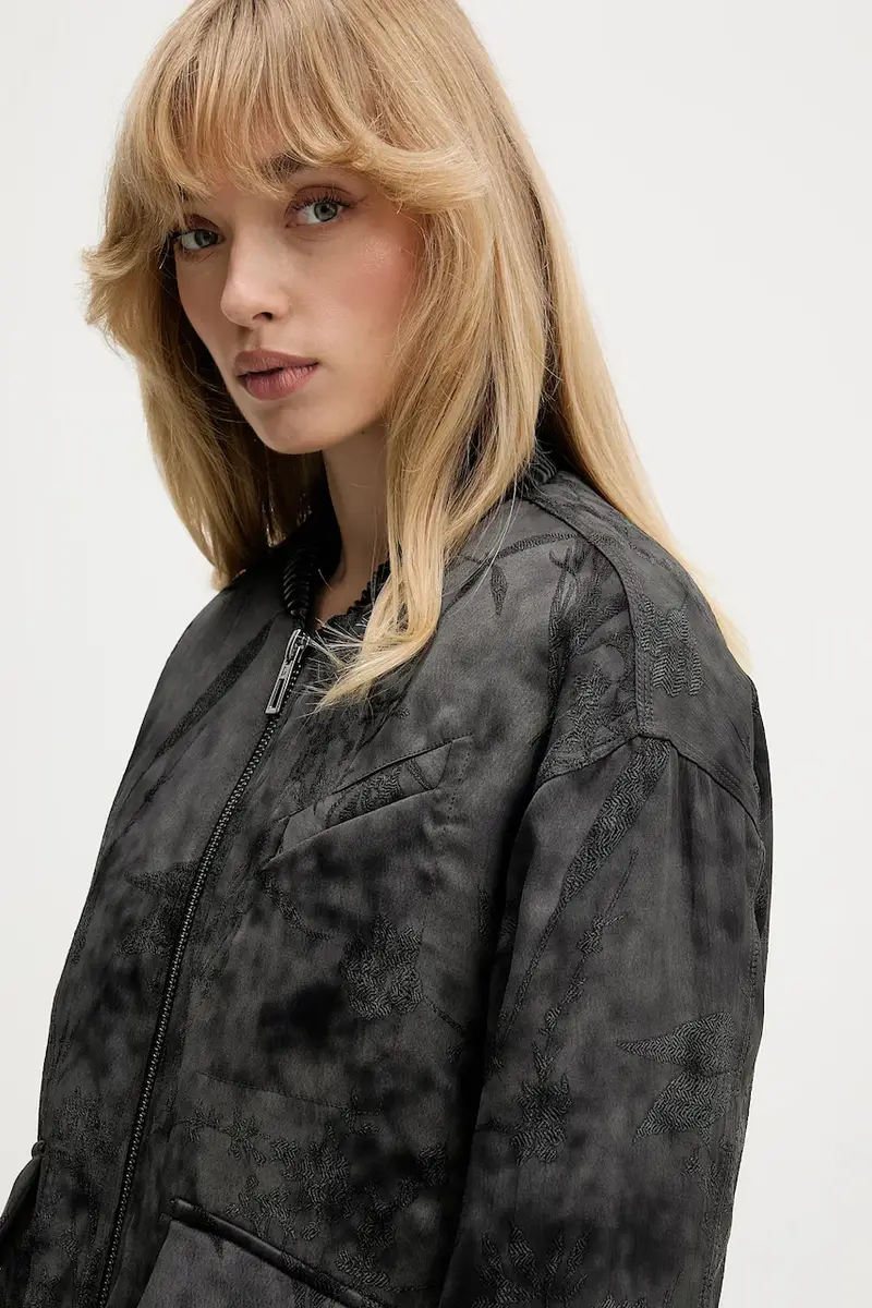 giacca bomber FANTASY colore nero 25WWEW26 miniatura 5