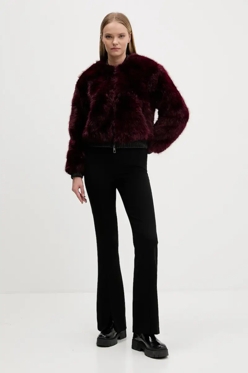 giacca bomber RASPBERRY colore granata 25WWEW67 miniatura 2