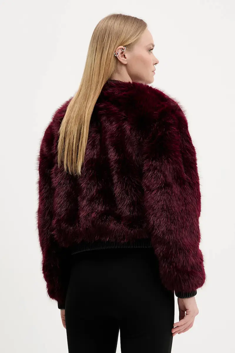 giacca bomber RASPBERRY colore granata 25WWEW67 miniatura 3