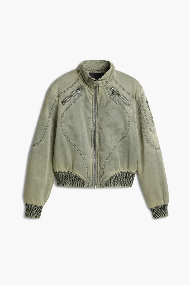 Giacca corta con cintura BLACK